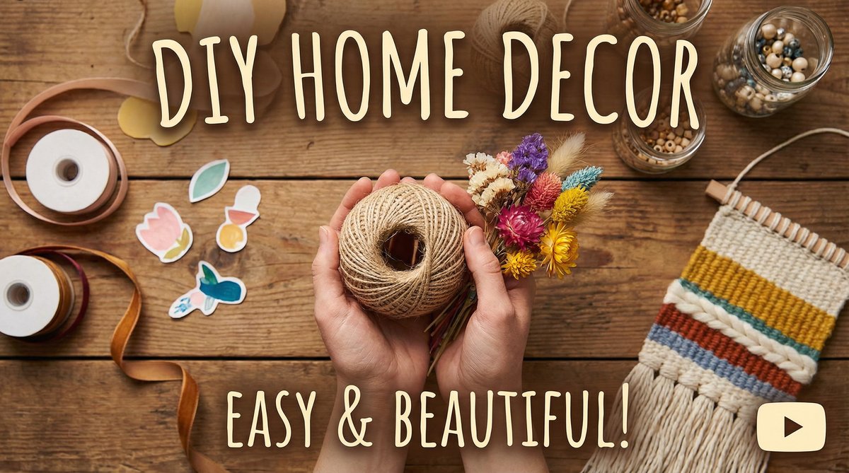 17C手工DIY视频教程-家居装饰视频演示